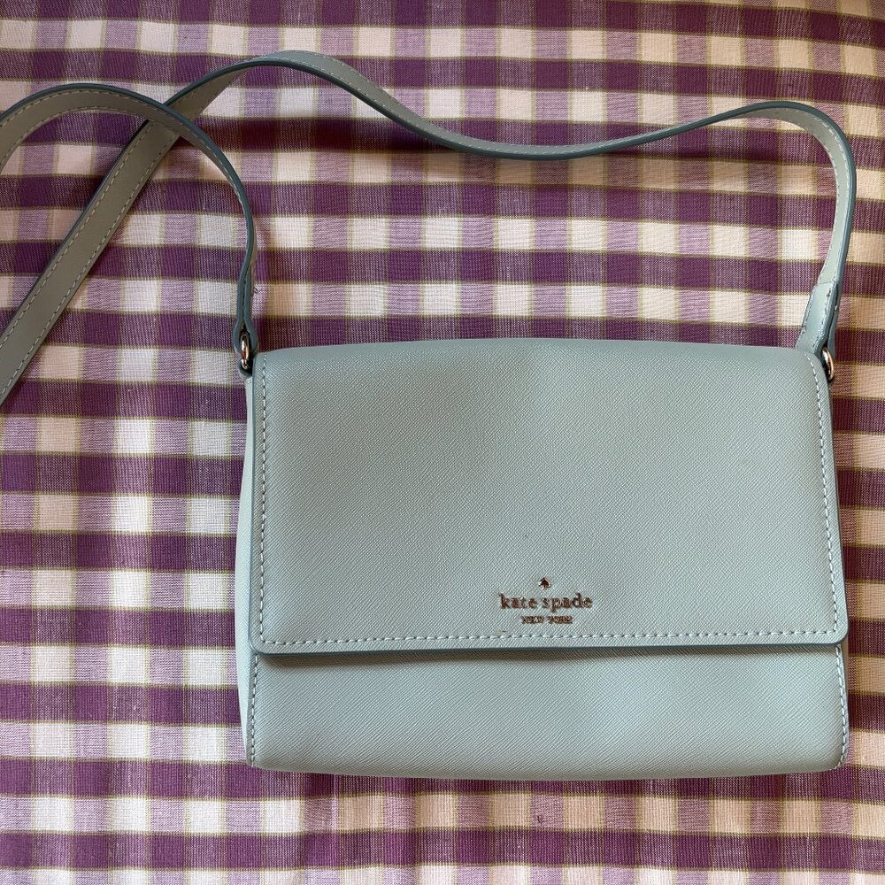 kate spade Green Leather Crossbody Bag